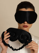 [Zwart] SilkSilky-NL Oogmasker 001