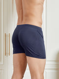 SilkSilky NL Zijde Gebreid Mens Underwear Donkerblauw 005