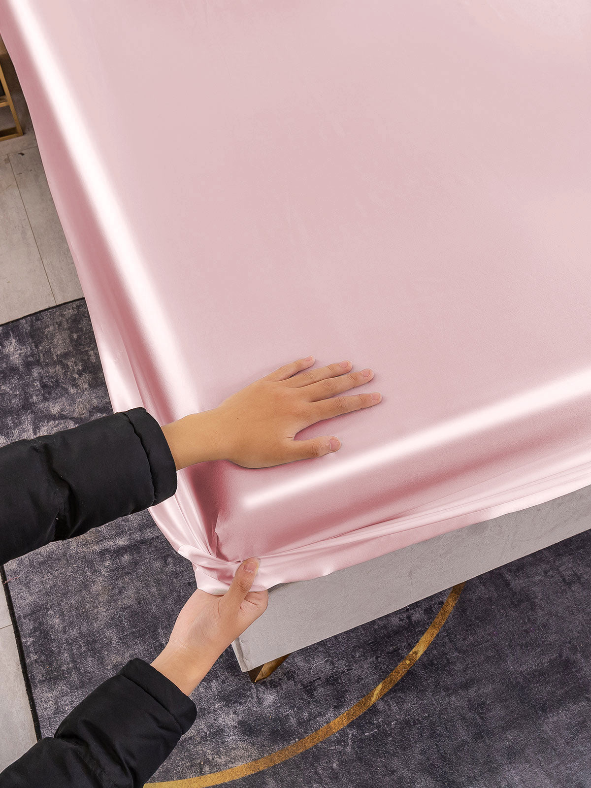 [Roze] SilkSilky-NL 19Momme Sheet 006