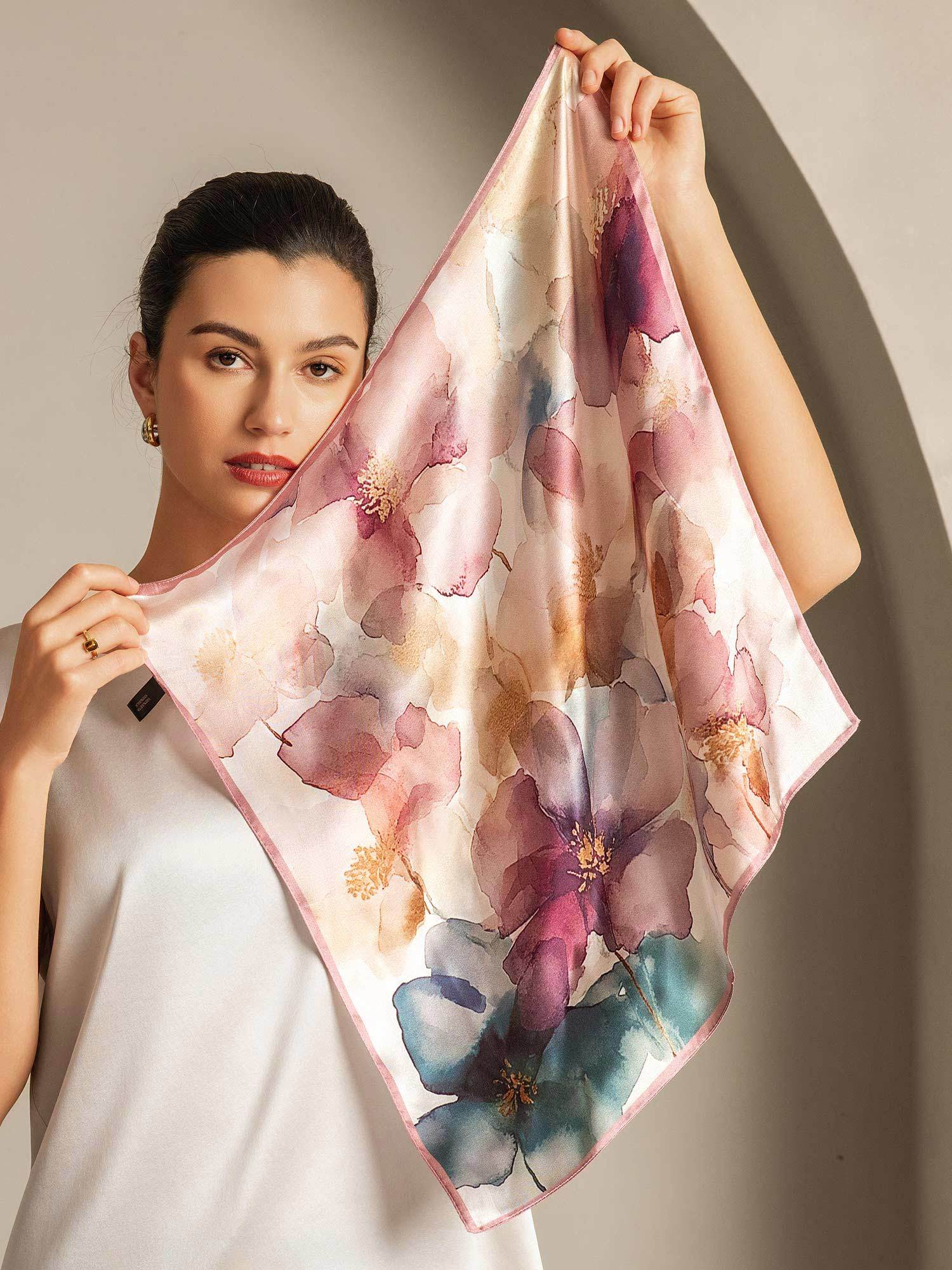 [P102] SilkSilky-NL Zijde Scarf 003,