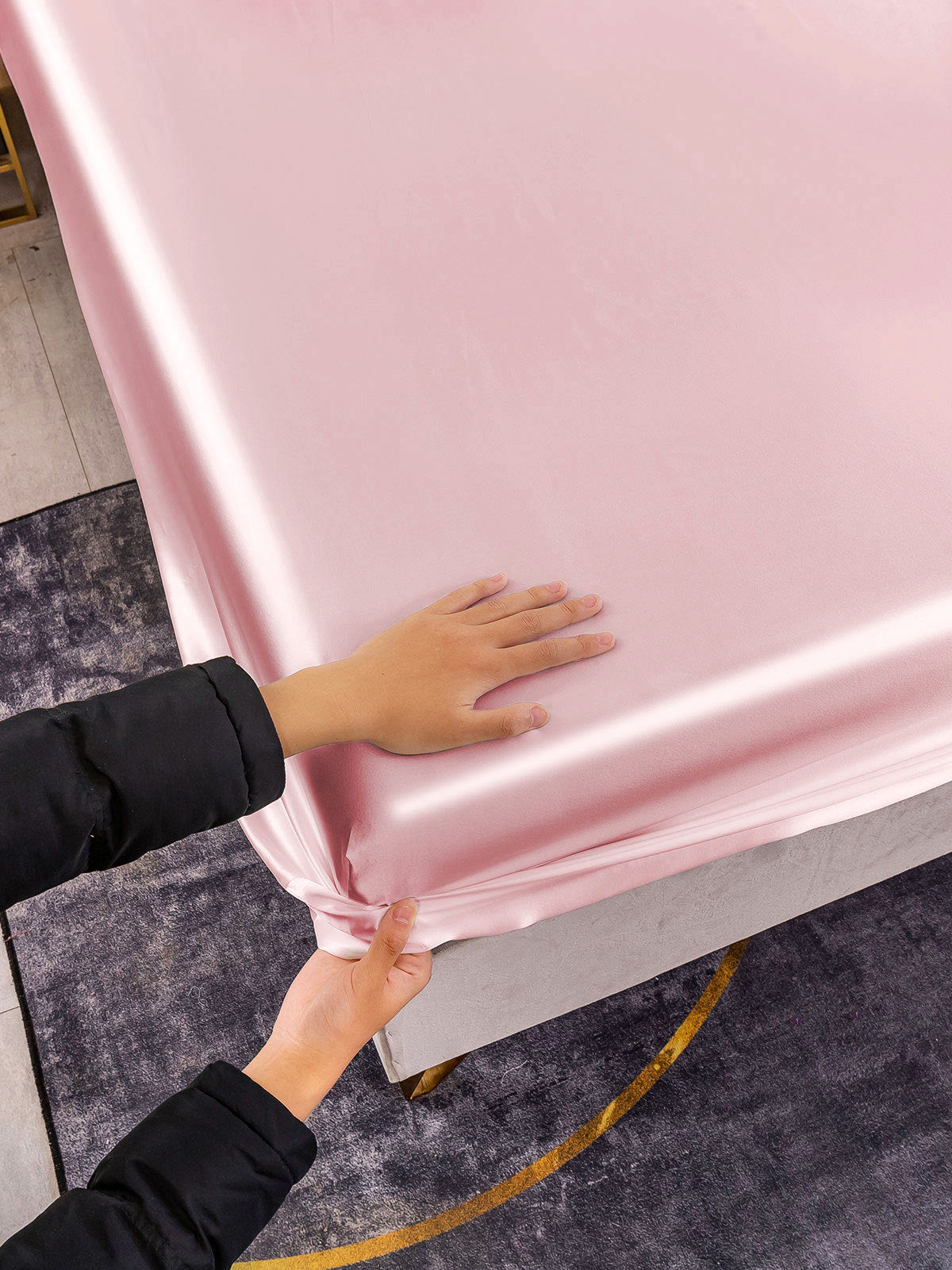 19Momme Moerbei Zijde Naadloze Hoeslaken