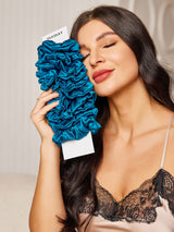 [Koningsblauw] SilkSilky-NL Scrunchie 002