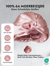[Roze] SilkSilky-NL Slaapmutsen 003