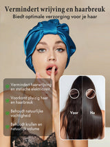 [Koningsblauw] SilkSilky-NL Slaapmutsen 003