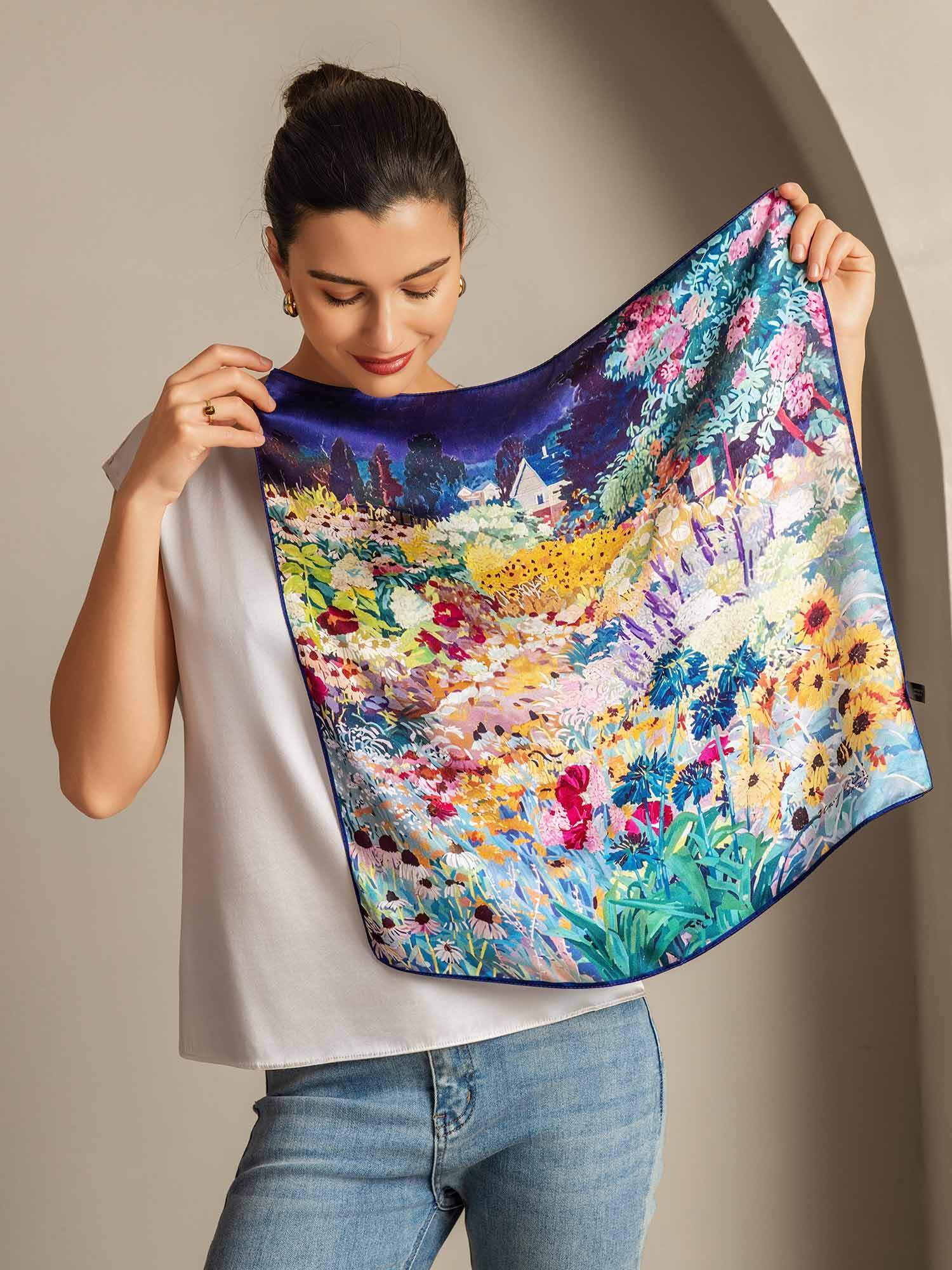 [P093] SilkSilky-NL Zijde Scarf 004