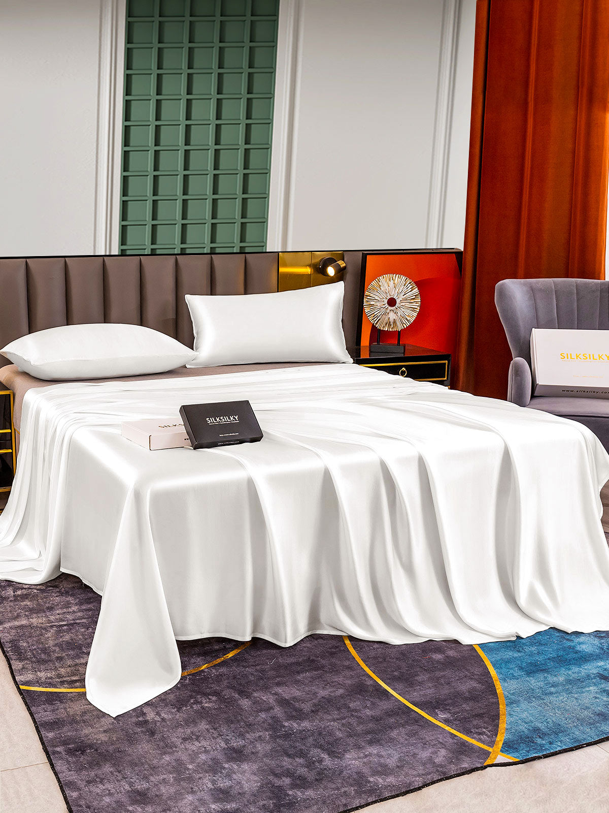 [Wit] SilkSilky-NL 25Momme Bedding Set 003