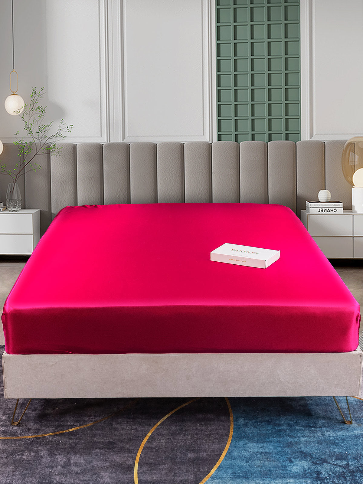 19Momme Moerbei Zijde Naadloze Hoeslaken