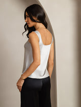[Zilver] SilkSilky-NL Sleeveless Cami-Top 002