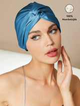 [Koningsblauw] SilkSilky-NL Slaapmutsen 001