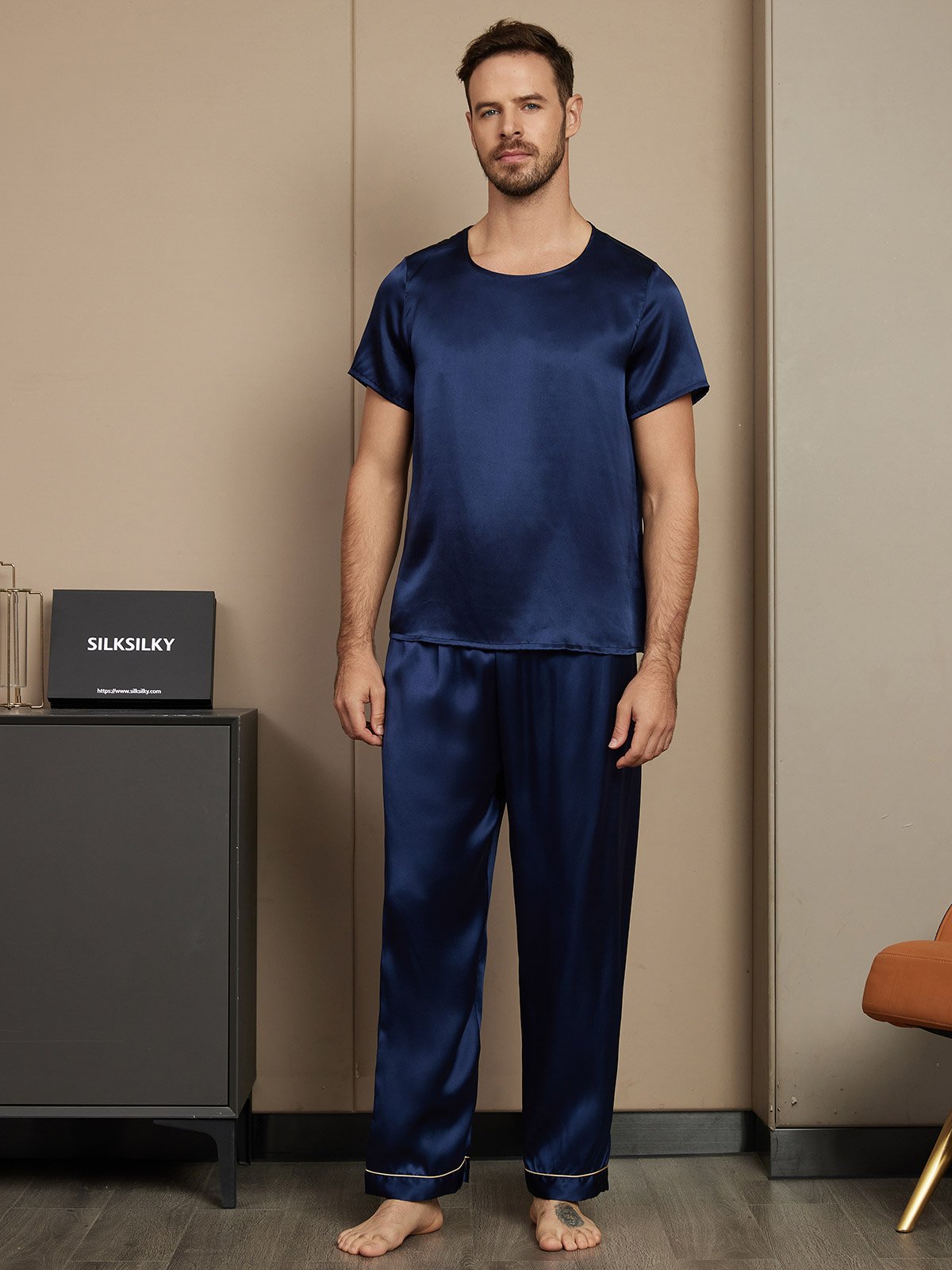 Bluey Pyjama's | Mannenpyjama's | Korte Mouw Mannen Pyjama Set | Blauw S Bluey Pyjama's | Mannenpyjama's | Korte Mouw Mannen Pyjama Set | Blauw S