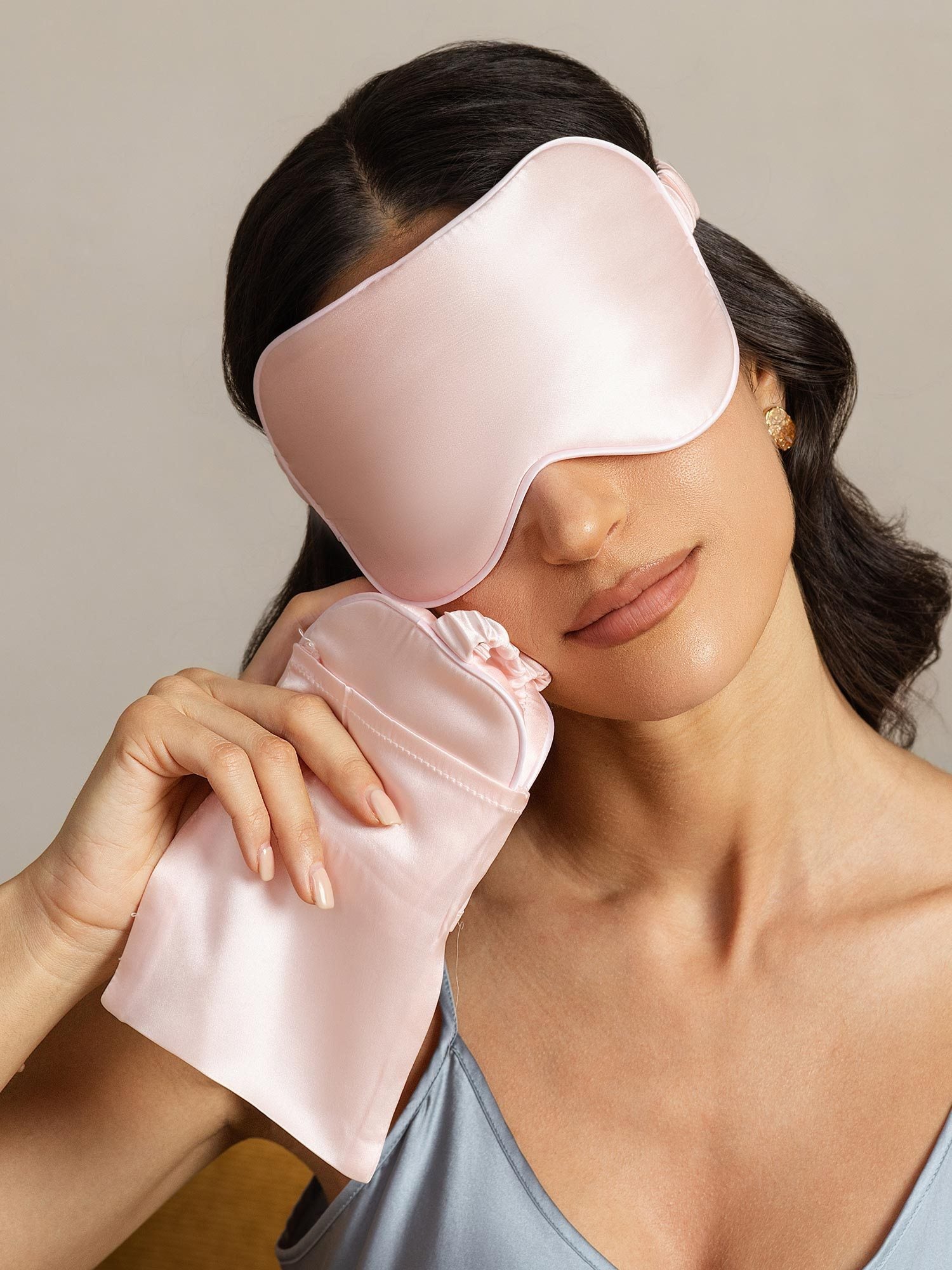 [Roze] SilkSilky-NL Zijde Eye Mask 006