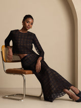 [Zwart] SilkSilky-NL Skirt 007