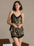 SilkSilky-NL V-Hals Cami-Set Leopard 003