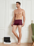 SilkSilky NL Zijde Gebreid Mens Underwear Wijn 004