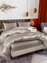 [Grijs] SilkSilky-NL 19Momme Bedding Set 003