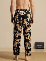 [Zwarte Draak] SilkSilky-NL Mens Sleep Bottoms 004