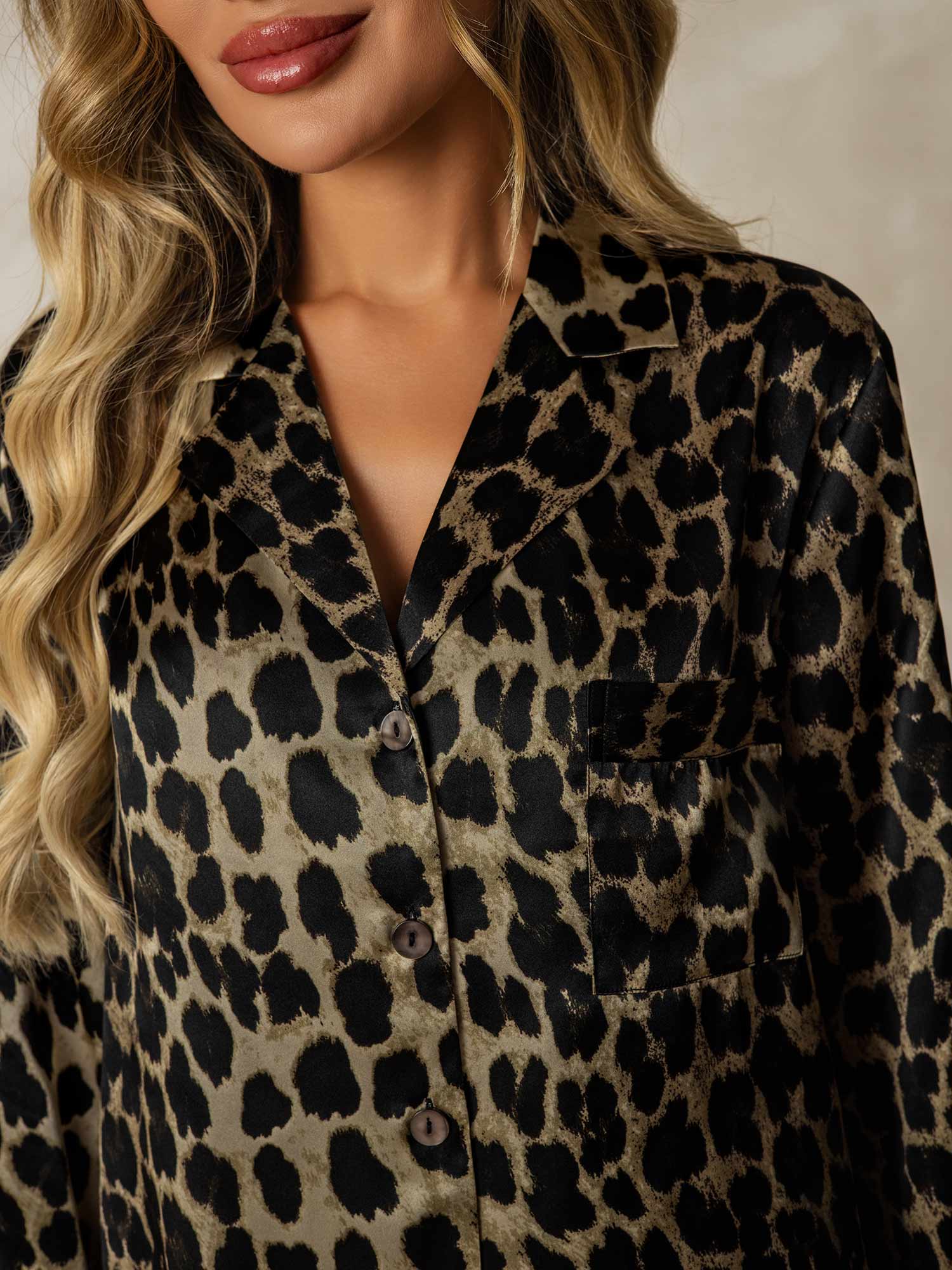 [Leopard] SilkSilky-NL Nightshirt 005