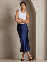 [Donkerblauw] SilkSilky-NL Rok 001