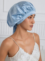[Lichtblauw] SilkSilky-NL Slaapmutsen 004