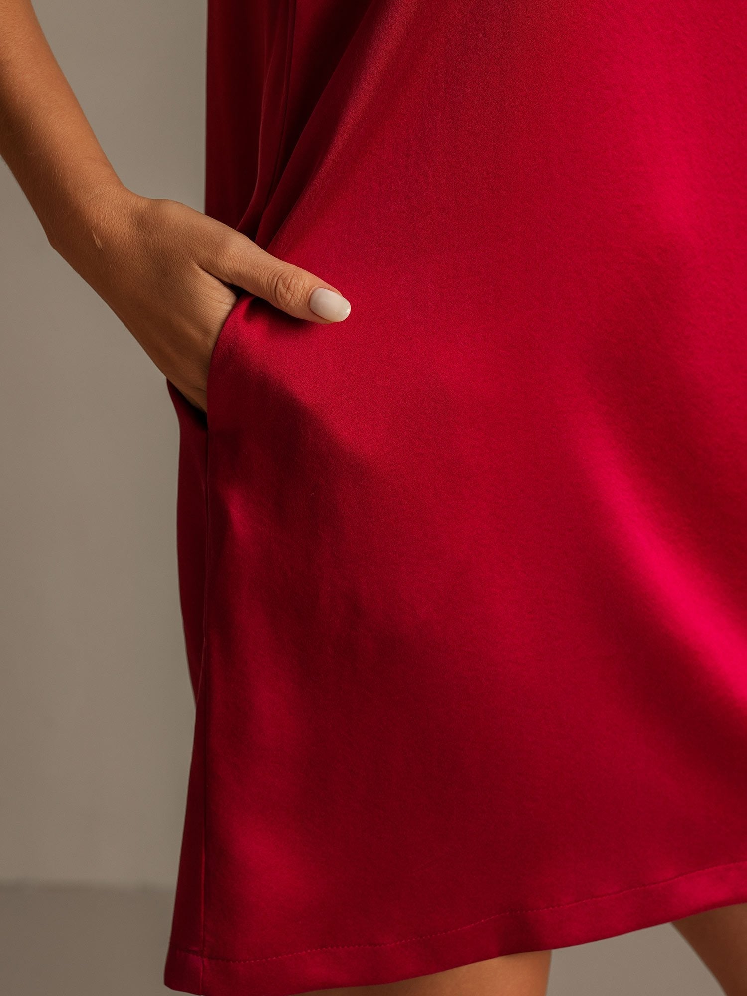 [Wijn] SilkSilky-NL 19Momme Zijde Nightgown 005,