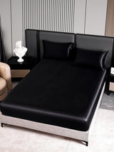 [Zwart] SilkSilky-NL 22Momme Bedding Set 005