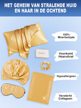 [Champagne] SilkSilky-NL 19Momme Pillowcase Set 002