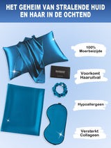 [Koningsblauw] SilkSilky-NL 19Momme Pure Silk Pillowcase Set 002