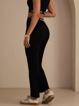 [Zwart] SilkSilky-NL Womens Pants 003