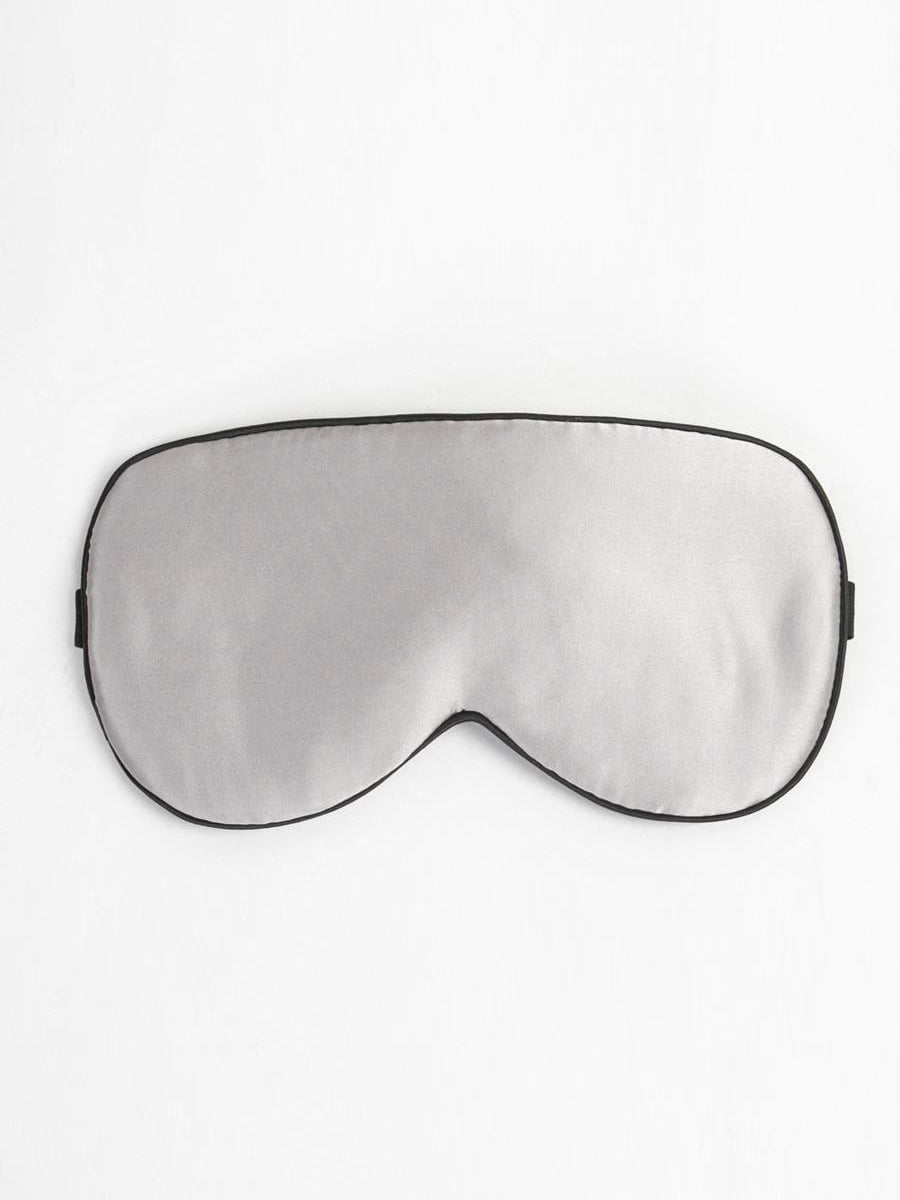 Zijde-effen-kleur-elastische-band-slaap-oogmasker-Zilver-70