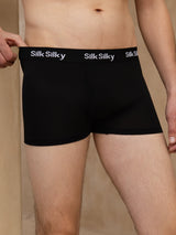 [Zwart] SilkSilky-NL Mens Underwear 004