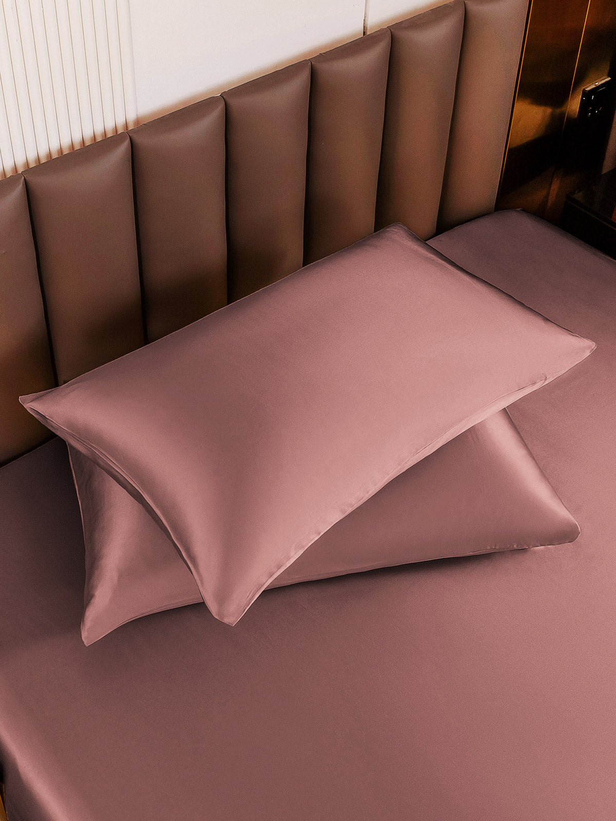 SilkSilky NL 22Momme Pure Silk Pillowcase BleekMauve 004