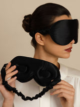 [Zwart] SilkSilky-NL Oogmasker 003