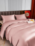 SilkSilky NL 22Momme Pure Silk Bedding Set BleekMauve 004