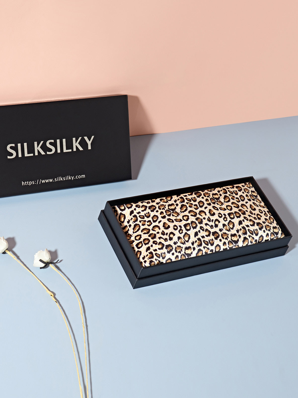 [Leopard] SilkSilky-NL 19Momme Pillowcase 003