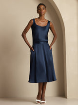 [Donkerblauw] SilkSilky-NL Rok 004