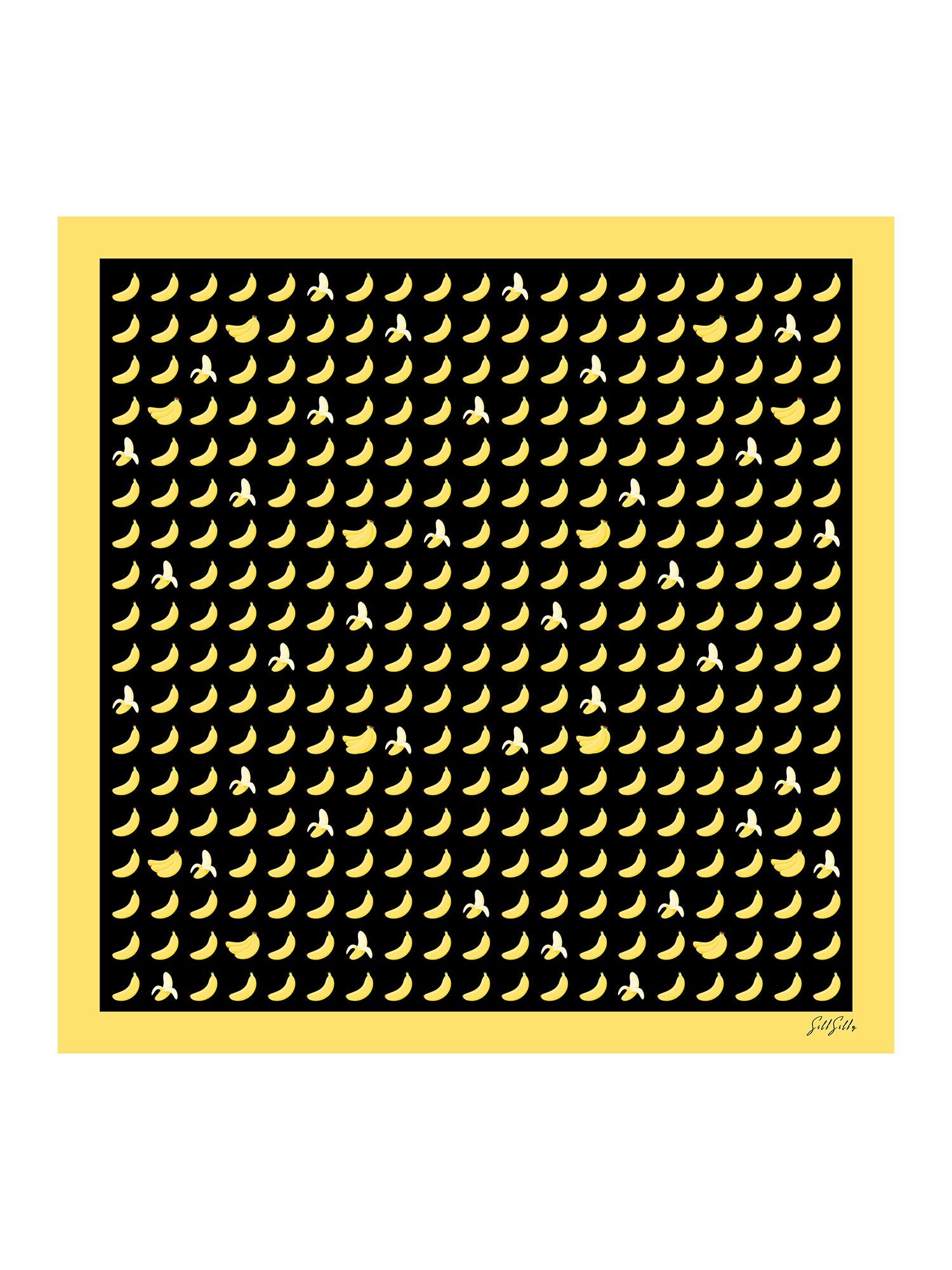 [Zwarte Banaan] SilkSilky-NL Scarf 001