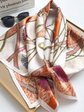 SilkSilky NL Pure Silk Scarf Oranje 003