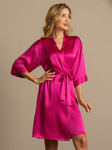 [Rode Roos] SilkSilky-NL 3/4 Sleeve Dames Kamerjas 003