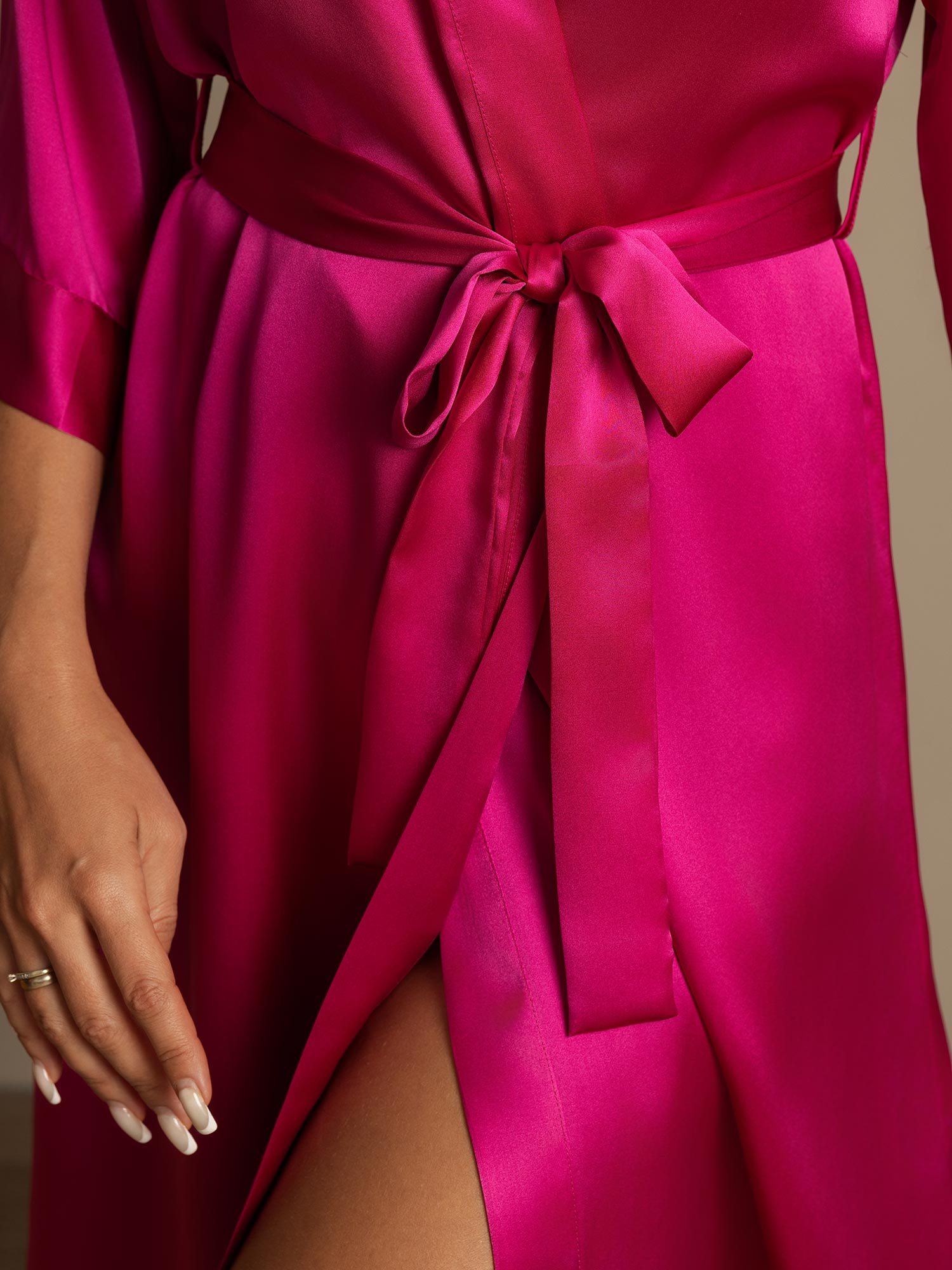 [Rode Roos] SilkSilky-NL Womens Robe 007,