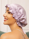 SilkSilky-NL Sleep Cap Lavendel 001