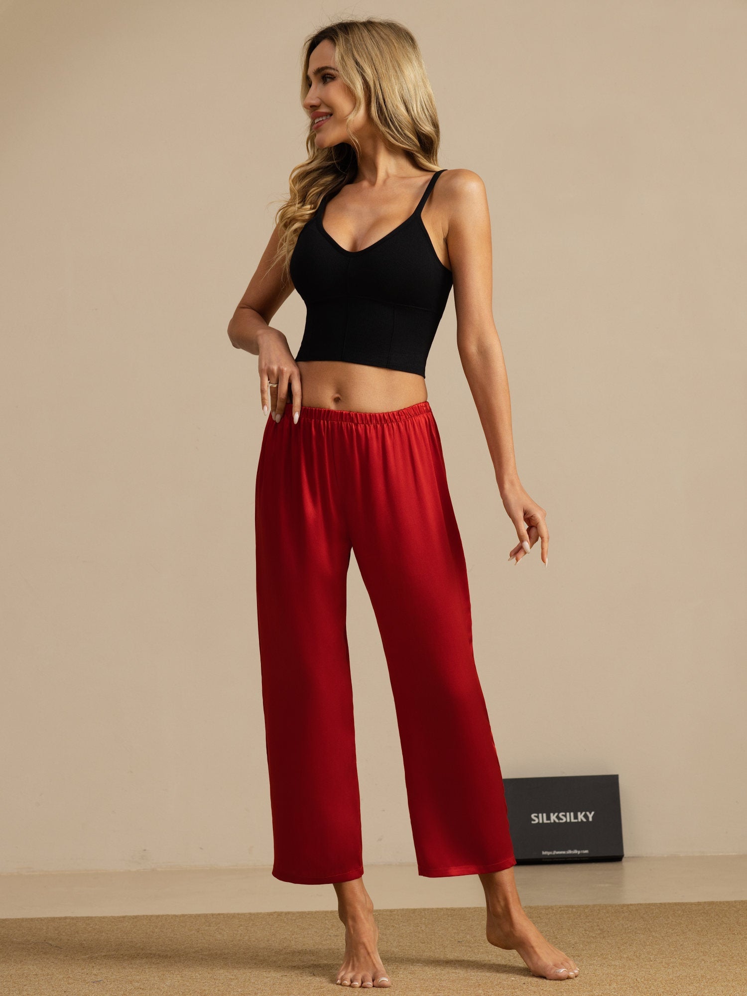 [Wijn] SilkSilky-NL Women's Sleep Pants 007