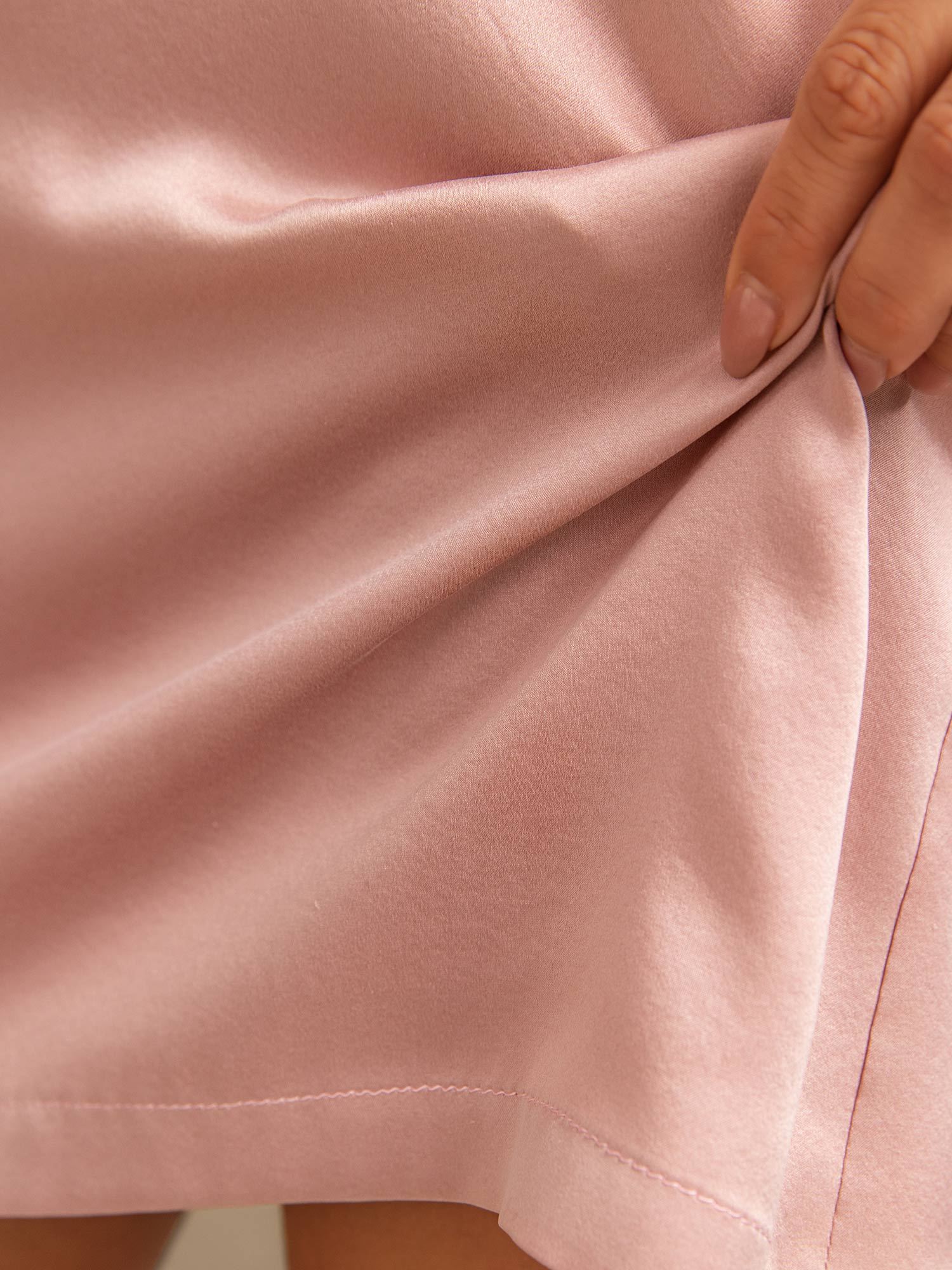 [Perzikhuid] SilkSilky-NL 19Momme Zijde Nightgown 006