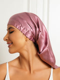 SilkSilky-NL Sleep Cap BleekMauve 004