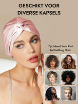 [Roze] SilkSilky-NL Slaapmutsen 007