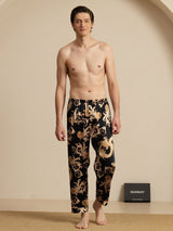 [Zwarte Draak] SilkSilky-NL Mens Sleep Bottoms 007