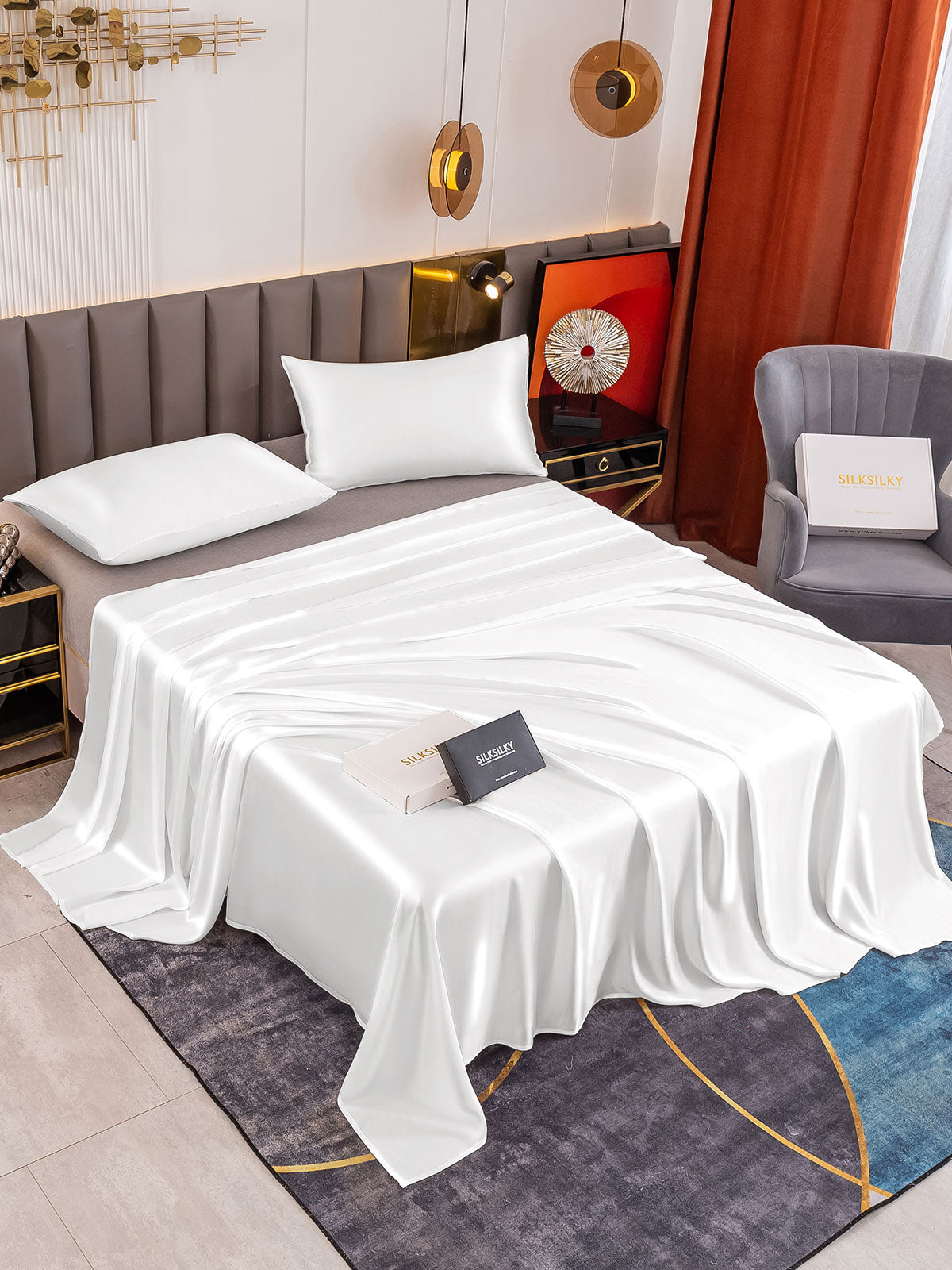 [Wit] SilkSilky-NL 19Momme Bedding Set 001