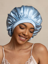 [Lichtblauw] SilkSilky-NL Slaapmutsen 004