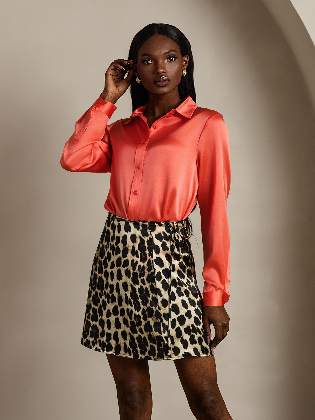 [Leopard] SilkSilky-NL Skirt 008,