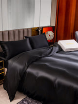 [Zwart] SilkSilky-NL 22Momme Bedding Set 006,