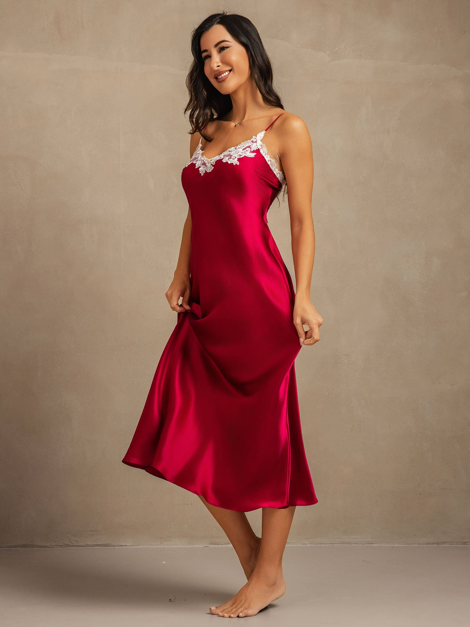 [Wijn] SilkSilky-NL 19Momme Dress 007